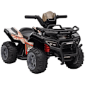 Miniatyrbild 1 av 7: Rootz Elfordon för barn - Mini Elektrisk Quad - Barnmotorcykel - Elektrisk Quad för 18-36 månader - Svart - 70 x 42 x 45 cm