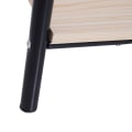 Miniatyrbillede 9 af 9: Rootz Tøjstativ - Sort - Konstrueret træ, stål - 25,19 cm x 16,73 cm x 58,66 cm