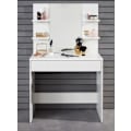 Miniatyrbild 4 av 6: Rootz Sminkbord - Arbetsbord - Vit - 85 x 140 x 40 cm