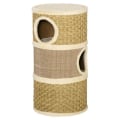 Miniatyrbillede 1 af 10: Rootz Cat House - Kattekradsestolpe - Kattetræ - Katteklatretræ Kattemøbler - 37,5 x 37,5 x 70 cm