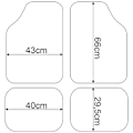 Miniatyrbild 6 av 6: Rootz Ultimate Bilstolsöverdrag - Bilsätesskydd - Bilsäteskuddar - Hållbar och andas polyester - Enkel installation - Förbättrad komfort - Universal p