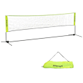 Miniatyrbillede 10 af 10: Rootz Portable Badminton Net Sæt - Volleyball Net - Højdejusterbar - Metalramme - Bæretaske - Blå - 420cm x 103cm x 107-155cm