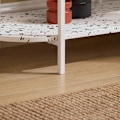 Miniatyrbillede 7 af 8: Rootz konsolbord - Entrébord - Gangbord - Åbent opbevaringsrum - 120 cm x 86 cm x 40 cm - MDF (E1) - Metalramme