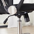 Miniatyrbillede 8 af 11: Rootz Office Chair - Gaming Chair - Desk Chair - Swivel Chair With Rocker Function - Height Adjustable - Foam - Black