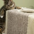 Miniatyrbillede 4 af 7: Rootz Cat Tunnel - 2 Cat Caves - Katteseng - Ridsepuder og kuglelegetøj - Spånplade/Fluff/Sisal - Brun/Beige - 98cm x 30cm x 30cm