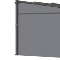 Miniatyrbild 5 av 5: Rootz Pergola - Fästen ingår - Utdragbart tak - Mörkgrå - 2,97 m x 2,95 m x 2,3 m