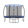 Miniatyrbillede 1 af 8: Rootz Trampolin - Haveudsmider - Børnetrampolin - Galvaniseret stål - 150 kg - 76 cm - 64 fjedre - Udendørs sjov - 2-delt sæt