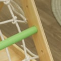 Miniatyrbild 6 av 7: Rootz 4-i-1 Pikler klätterställning - Lekplats inomhus - Äventyrslekset - Furu - 119 cm x 63 cm x 61 cm