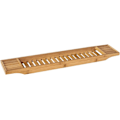 Miniatyrbillede 8 af 8: Rootz Bamboo Badekarstativ - Caddy Bakke Badeværelseshylde - Længde 80 cm