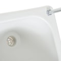 Miniatyrbillede 5 af 5: Rootz bærbar campingvask med opsamlingsbeholder - Sæbedispenser - 17L vandtank - Håndvask - Mobil - Lysegrå - 83cm x 50cm x 103cm