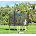 Miniatyrbild 2 av 9: Rootz Trampolin - Utomhusstudsmatta - Barnstudsmatta - Ministudsmatta - Trampolinpark - Hoppstudsmatta - Svart/Grön