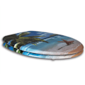 Miniatyrbild 4 av 8: Rootz Duroplastic Toalettsits - Mjukstängningsmekanism - Antibakteriellt skydd - 45,5 cm x 37,1 cm - Oval form - Vit - Universal passform