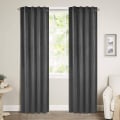 Miniatyrbillede 1 af 9: Rootz Luxury Velvet mørklægningsgardiner - Draperer - Vinduesbeklædning - Lysblokering - Termisk isolering - Nem installation - 140cm x 225cm/245cm/27