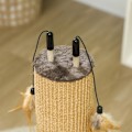 Miniatyrbild 6 av 7: Rootz skrapstolpe för katter - Kattträd - Klätterstång - Främjar friska muskler - 35 cm x 35 cm x 78 cm
