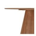 Miniatyrbild 7 av 7: Matbord Rootz - Runt bord - Köksbord - MDF och faner - Elegant design - Utrymmeseffektivt - Stabilt och robust - 120cm x 120cm x 76cm