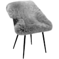 Miniatyrbild 1 av 8: Rootz Eco lammskinnsmatta - Naturlig pälsmatta - Plyschullsmatta - Lyxig komfort - Miljövänlig - Mångsidig stil - Olika storlekar tillgängliga