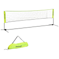 Miniatyrbillede 1 af 10: Rootz Portable Badminton Net Sæt - Volleyball Net - Højdejusterbar - Metalramme - Bæretaske - Blå - 420cm x 103cm x 107-155cm