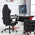 Miniatyrbillede 5 af 11: Rootz Gaming Chair - Sort - Skum, Pu - 24,4 cm x 20,47 cm x 50,39 cm