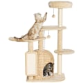 Pikkukuva 10 / 10: Rootz Cat Tree - Leikkikeskus - Raaputustolppa - Mukava riippumatto - Pehmeä pehmo - 56cm x 48cm x 112cm