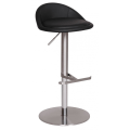 Pikkukuva 1 / 6: Rootz Durable M1 Barstool ruostumaton musta tuoli nykyaikainen jakkara säädettävä design baarijakkara on käännettävissä