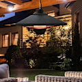 Pikkukuva 2 / 7: Rootz Ceiling Heater - Radiant Heater - LED Lighting - Remote Control - 2000w - 43x43x25cm