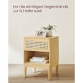 Miniatyrbillede 4 af 10: Rootz Opbevaringsskab - Spånskab - Organiseringsmøbler - Rummelig opbevaring - Robust konstruktion - Nem montering - Betongrå - 40cm x 103,5cm x 85cm