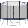 Miniatyrbillede 1 af 8: Rootz Trampolin Med Sikkerhedsnet - Trampoliner - Have - Sort/Blå - Ø 305