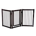 Pikkukuva 1 / 10: Rootz Barrier Grid Koirille - Ruskea - Suunniteltu puu - 61,02 cm x 0,59 cm x 29,92 cm