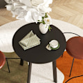Miniatyrbillede 5 af 7: Rootz 2 pers. spisebord - Køkkenbord - Bistrobord - Elegant & Stabilt - Ø72cm x 75cm