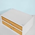 Miniatyrbillede 5 af 7: Rootz Kaffemaskine Stand & Coffee Pod Kapsel Teposer Æskeholder Organizer med 2 skuffer