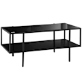 Miniatyrbillede 6 af 6: Rootz sofabord med opbevaring - Stuebord - Sofabord - Tilføjer elegance og organisering - 100 cm x 55 cm x 45,5 cm