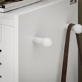 Miniatyrbillede 7 af 9: Rootz Skoskab med 6 klapper - Skovipper - Skokommode - Alsidig opbevaring - Pladsbesparende design - Nem montering - Hvid - 115 cm x 112 cm x 30 cm