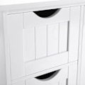 Miniatyrbillede 5 af 6: Rootz Badeværelsesskab - Opbevaringsskab - Organizer - Hvid - MDF plader - 55cm x 82cm x 30cm