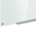 Miniatyrbillede 4 af 6: Rootz Glas Whiteboard - Memo Board - Whiteboard - 4 kuglepenne - 6 magneter - 1 svamp - 1 hylde - Kontorartikler - Hvid - 90L x 60W cm