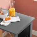 Pikkukuva 7 / 9: Seinälle kiinnitettävä Rootz-taitettava pöytä liitutaululla - Työpöytä - Ruokapöytä - Tilaa säästävä muotoilu - Luova Memoboard-pinta - Helppo koota -