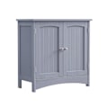 Miniatyrbild 1 av 8: Rootz Diskbänk Underskåp - Badrumsskåp - Förvaring med 2 dörrar - Mystical Grey - MDF-material - 30 cm x 60 cm x 60 cm - Väggmonterbar
