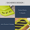 Pikkukuva 6 / 10: Rootz Mini Stepper - Kannettava Stepper - Fitness Step Machine - Teräsrakenne - 48cm x 34cm x 21cm
