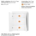 Miniatyrbillede 7 af 11: udefineret White/Oak