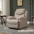 Miniatyrbillede 7 af 8: Rootz Lænestol - Relax Chair - Hvilestol - Sofa Lænestol - Enkelt Sofa Lænestol - TV Lænestol - Beige - 97 x 96 x 105,5 cm