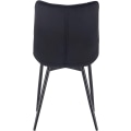 Pikkukuva 6 / 9: Rootz 8 ruokapöydän tuolin setti - Velvet-istuin - Metalliset jalat - Mukava ja ergonominen - Kestävä ja pitkäikäinen - Lattian suojaus - 85,5 cm x 46