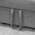 Miniatyrbillede 8 af 11: Rootz 3 -i -1 foldestol - gæsteseng - hvilestol - justerbar ryglæn - skumpolstring - 65,5L x 104W x 81H cm