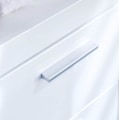 Miniatyrbillede 5 af 11: Rootz Badeværelsesskab - Vaskemaskineskab - Højglans - 63 x 187 x 24cm White High gloss