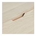 Miniatyrbild 5 av 11: Rootz skänk - Förvaringsskåp - Buffébord - Massiv ek och MDF - Elegant design - Gott om förvaring - Tyst funktionalitet - 45cm x 180cm x 75cm