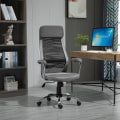 Miniatyrbillede 2 af 9: Rootz Kontorstol med Ergonomisk Design - Lysegrå, Sort - Skum, Nylon, Stål - cm x 25,59 cm x 46,85 cm