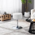 Miniatyrbild 6 av 8: Rootz Corduroy justerbar svängbar pall - Sminkstol - Möbelsittplatser - Andningsbar sits - 33,5 cm x (52-67 cm) x 33,5 cm