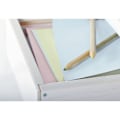 Miniatyrbillede 4 af 6: Rootz Børns skrivebord Lena - Kids Study Desk - Justerbar studiebord - Solid Pine Wood - 109 cm x 58 cm x 57-70 cm