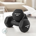 Pikkukuva 5 / 9: Rootz 2-osaiset käsipainot 4kg - Vapaapainot - Kotikuntosali - Voimaharjoittelu - 20,5cm x 9,5cm x 9cm