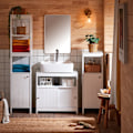 Miniatyrbillede 4 af 8: Rootz Base Cabinet - Opbevaringsskab - Skydedørskabinet - Rumbesparende design - 60x60x30cm