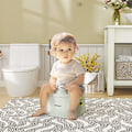 Miniatyrbillede 2 af 11: Rootz Børns 3 -i -1 potte - Kids Commode - Toilet Trainer - Soft Seat - 35,6 cm x 31,8 cm x 29,5 cm - Holder op til 50 kg - Grå