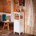 Miniatyrbillede 2 af 8: Rootz Single Cabinet - Opbevaringshylde - Justerbar arrangør - Tilpasbare højder - MDF, 30x89x30cm